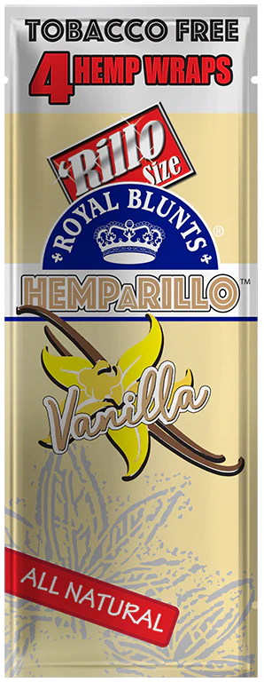 Royal Blunts - Hemparillo Wraps 4pk - Vanilla Main Image