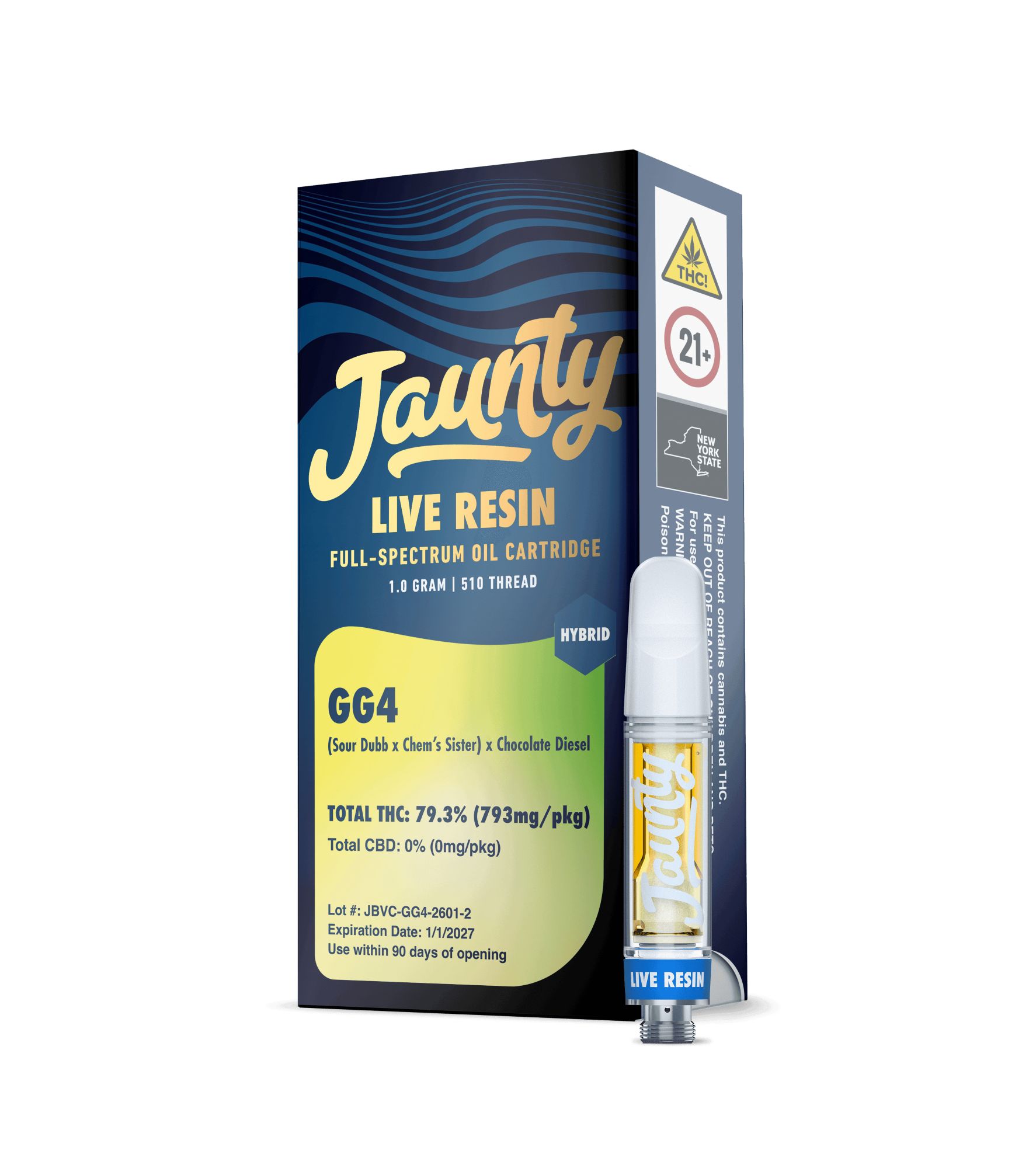 GG4 | Live Resin Cartridge | 1G