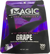 Magic Cannabis - Grape (Indica) Gummies - 200mg