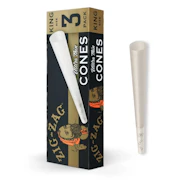 Zig Zag - King Size Cones - 3pk - Unbleached