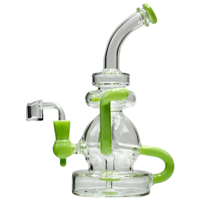 Haven - 14mm Round Recycler Rig with Banger