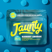 Jaunty "Blueberry Lemonade" 10:5:2 THC:THCv:CBC Gummies - 10pk