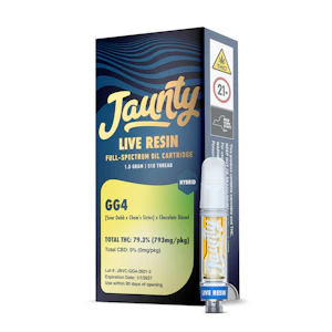 JAUNTY - Jaunty | GG4 | Live Resin Cart | 1g