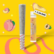  Trippy Sipps | Liquid Diamonds Infused Preroll | Peach Punch | 1g