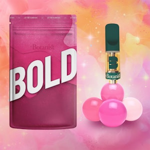 Bold by Botanist - [REC] Bold | Bubblegum | 1g Cartridge