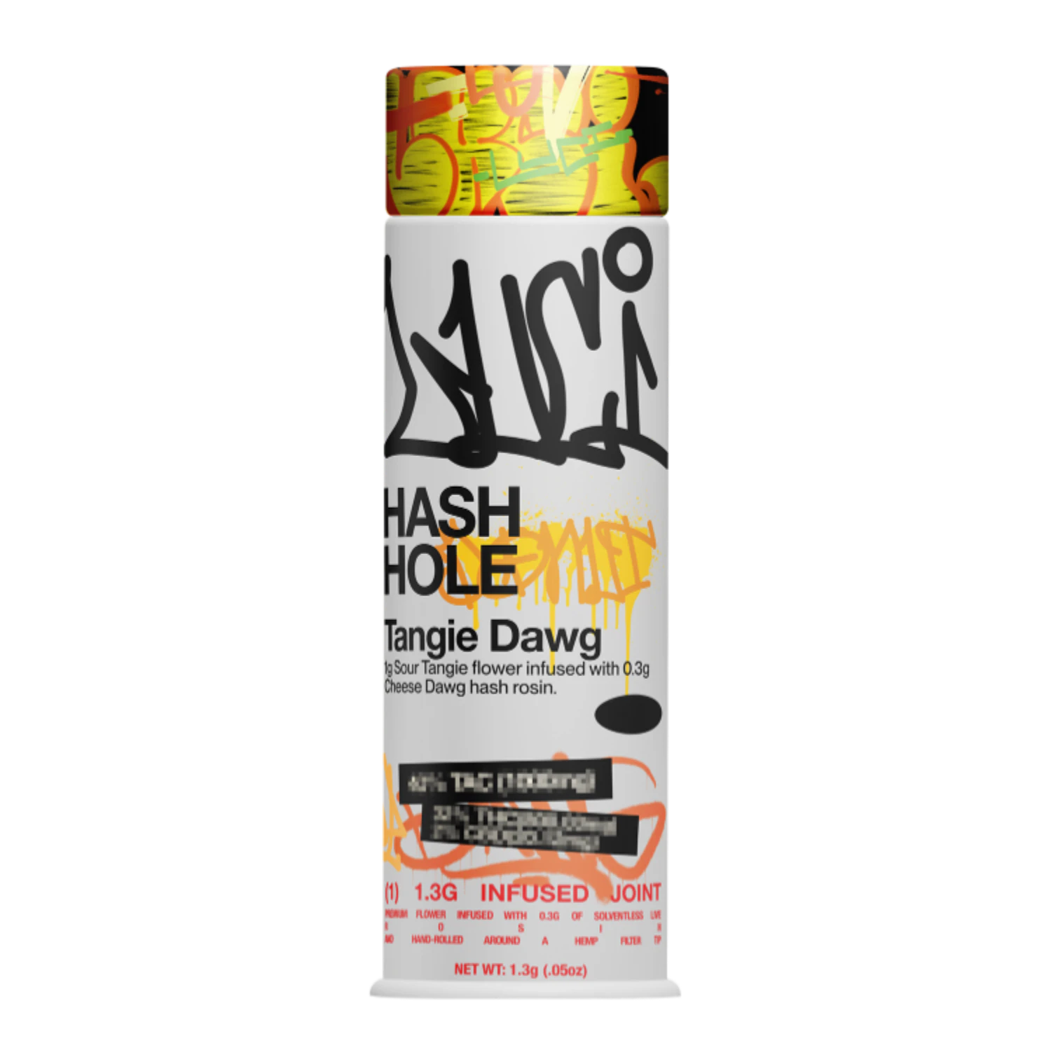 Luci - Luci- Tangie Dawg - Hash Hole - 1.3g - 36.39% THC - Pre-Roll Main Image