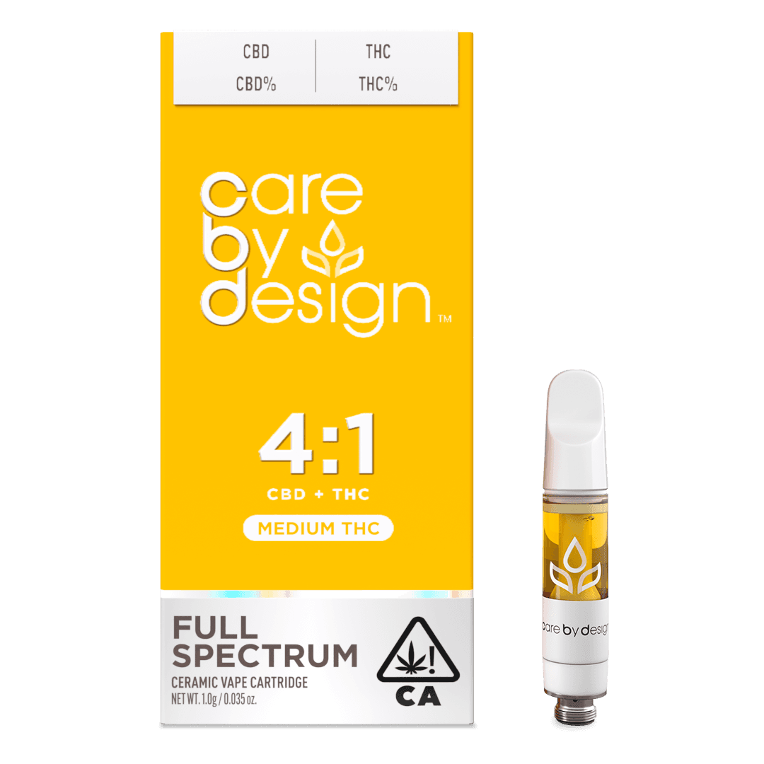 Cartridge - 4:1 - CBD:THC - Medium Full Spectrum - 1G