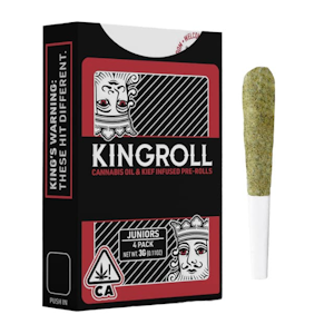 KING ROLL - KINGROLL | BLUEBERRY PANCAKES X BLUEBERRY Z - 4PK INFUSED | PREROLL | 3G