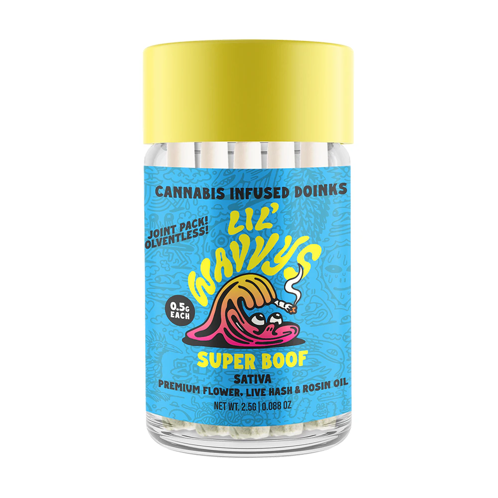 Wavvy - Wavvy - Preroll - Indoor - Super Boof 5pk - 2.5g Main Image