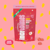 IncrEdibles | 10pk Gummies | Strahhhberry 1:1 THC:CBD | 50mg