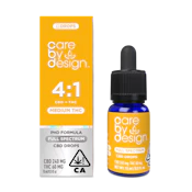 CARE BY DESIGN - Tincture - 4:1 - CBD:THC - Medium Full Spectrum - 15ML - 60MG