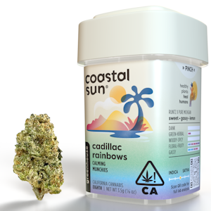 COASTAL SUN - Cadillac Rainbows - 3.5g (H) - Coastal Sun