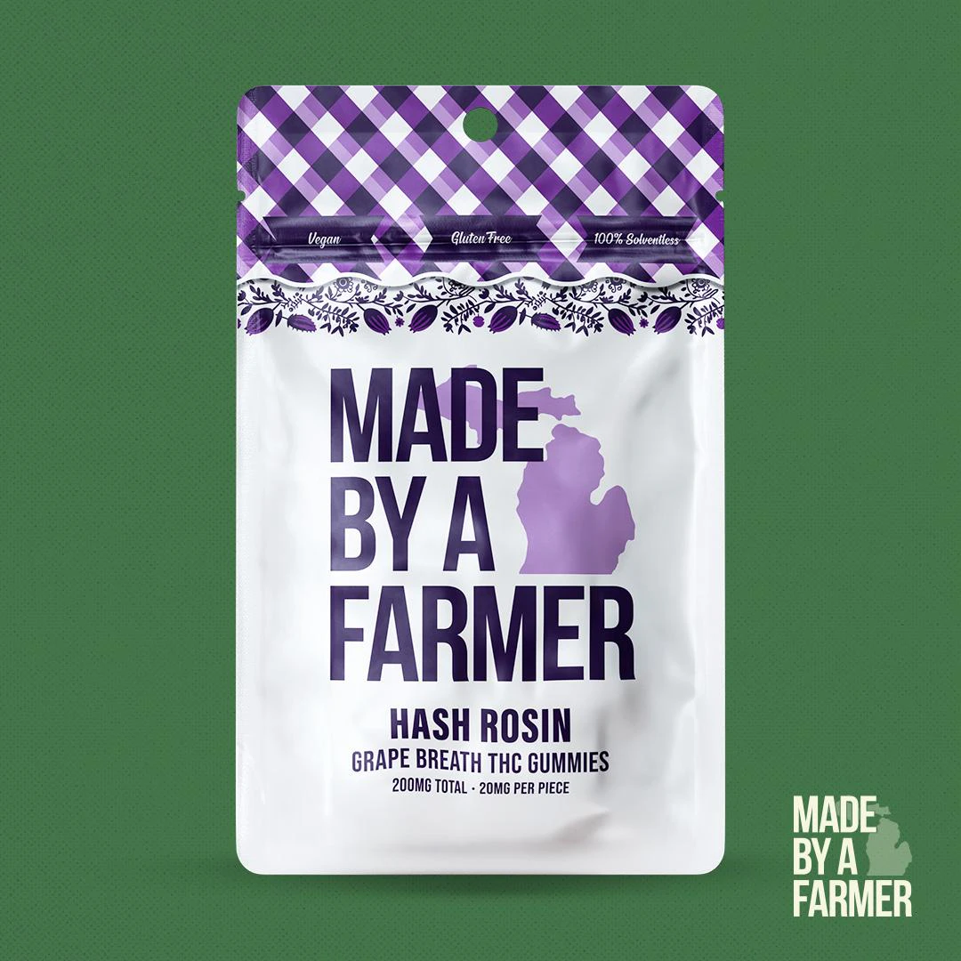 Made By A Farmer - MBAF Hash Rosin 200mg Grape Breath Pack Main Image