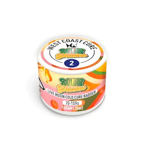 WEST COAST CURE - West Coast Cure - Concentrate - Rosin - Tier 2 - Sour Peaches - 1G