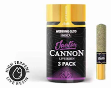 Jeeter - Wedding GLTO Infused Cannon 3pk 1.5g