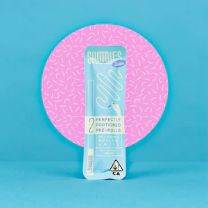 Slimmies - Slimmies Glitter Bomb Joints 2pk Indica ( .7g Indoor Flwr )