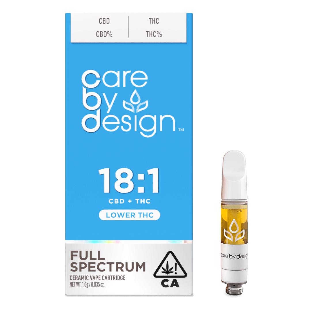 Cartridge - 18:1 - CBD:THC - Lower Full Spectrum - 1G