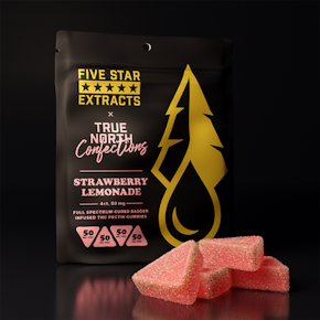 Strawberry Lemonade 4x50mg THC Full Spectrum Vegan Gummies