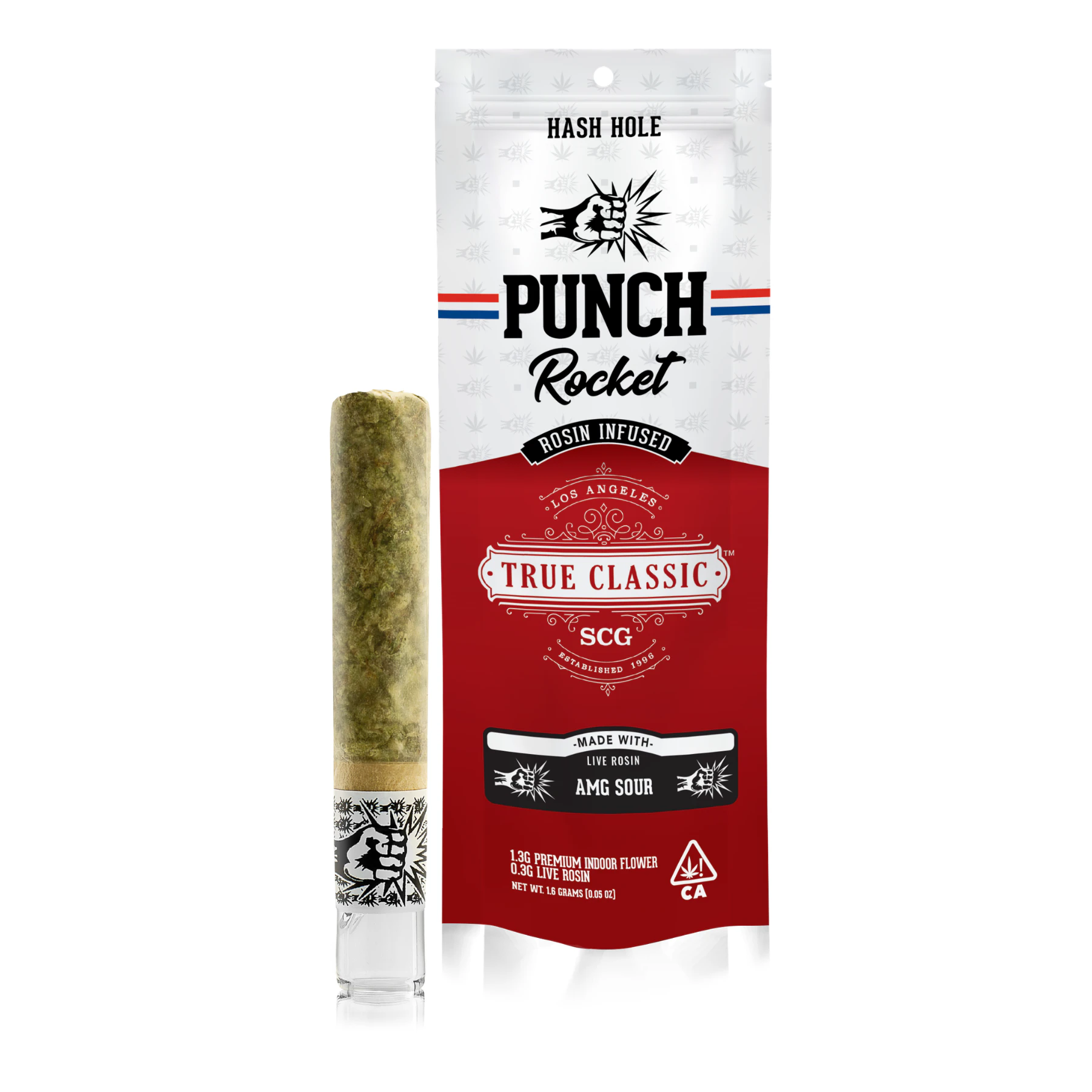 Punch Extracts - Punch Extracts Rosin HashHole 1.6g SCG x AMG Sour Main Image