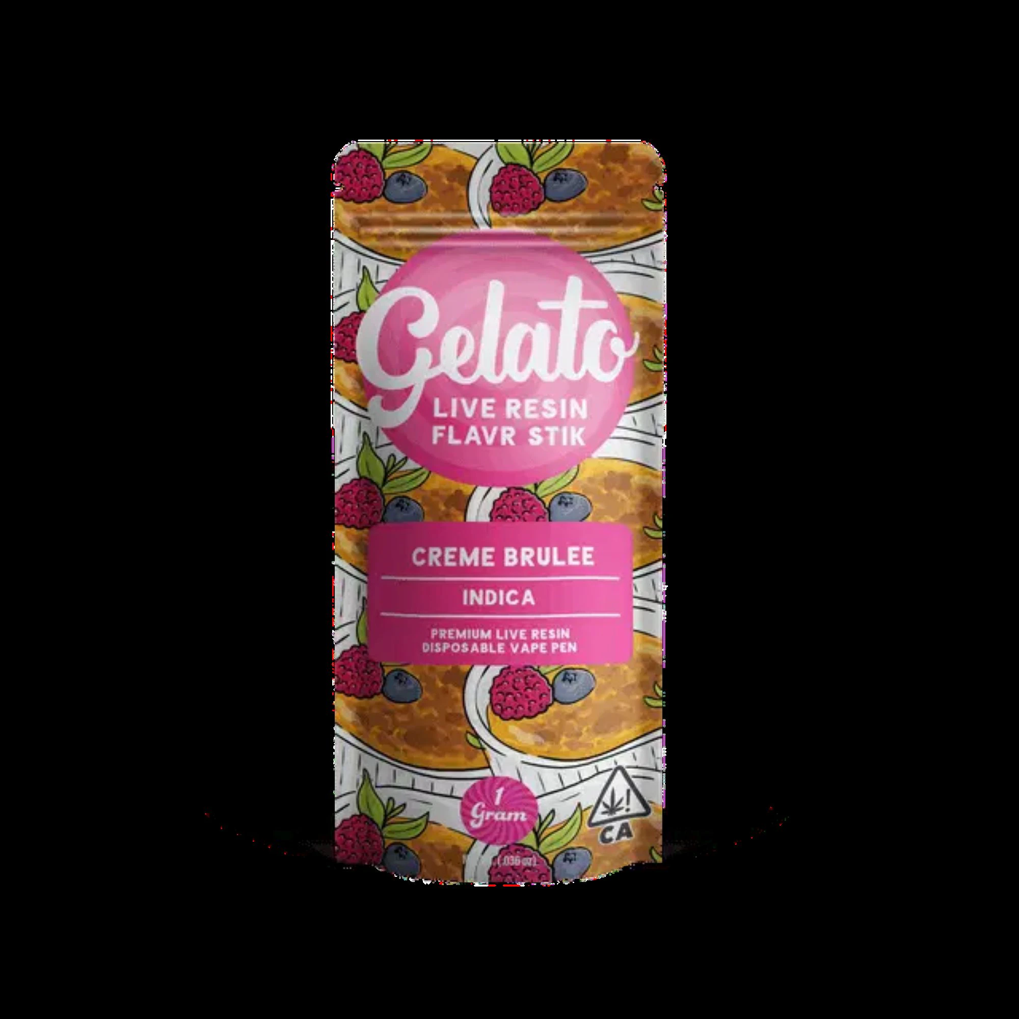Gelato - Gelato Live Resin All In One 1g Creme Brulee Main Image
