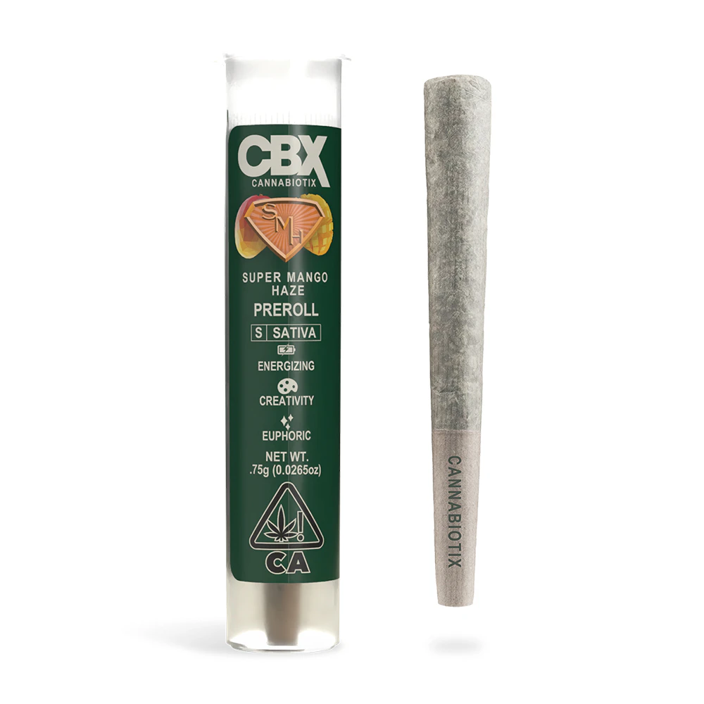 CBX: Cannabiotix - Cannabiotix Preroll .75g Super Mango Haze Main Image