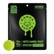 Kanha Rosin Gummies Sour Melon Rush