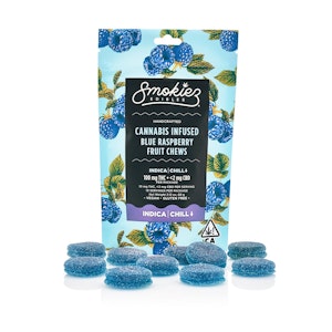 Smokiez - Smokiez | 10pk Fruit Chews | Blue Raspberry | 100mg