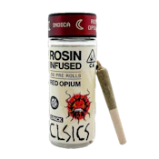 Red Opium | Rosin Infused 5-Pack Pre-Rolls | 2.5g