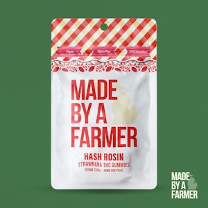 MADE BY A FARMER - MBAF Hash Rosin 200mg Strawnana Pack