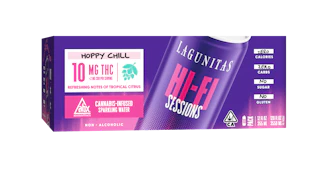 LAGUNITAS - Drinks - Hoppy Chill - 10PK - Hi-Fi Sessions - Sparkling Water - 100MG
