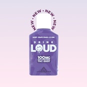 Drink Loud | Grape Crash - 50ml THC Shot 100mg