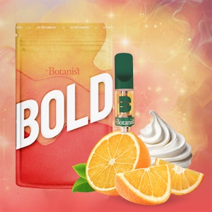 THE BOTANIST - The Botanist | BOLD Cartridge | Orange Cream | .5g