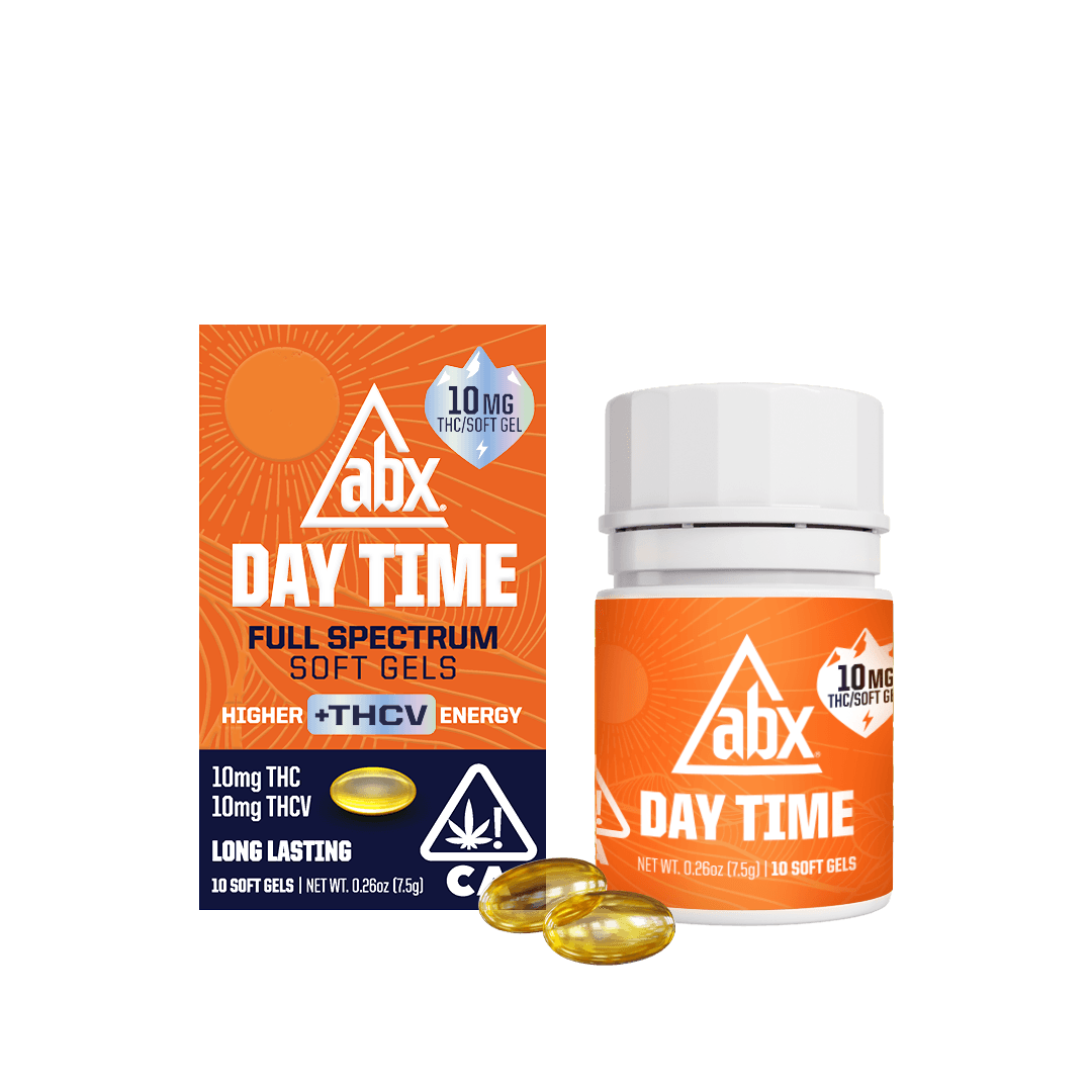 Capsules - 10MG - 10CT - Day Time:THCV - Full Spectrum Live Resin Soft Gels - 100MG