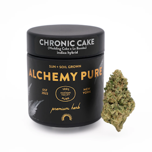 ALCHEMY PURE - Chronic Cake - 3.5g Flower