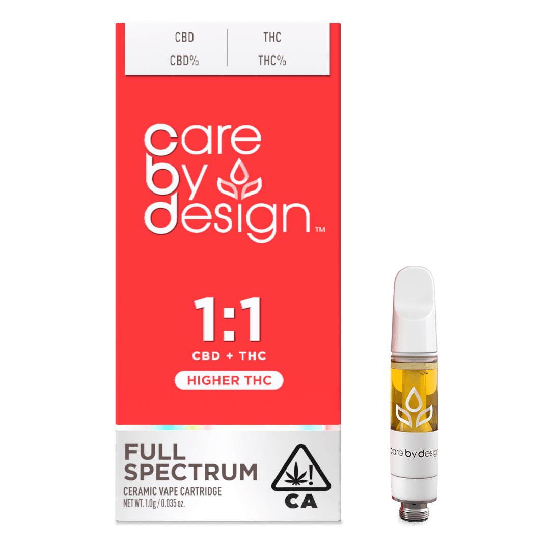 Cartridge - 1:1 - CBD:THC - Higher Full Spectrum - 1G