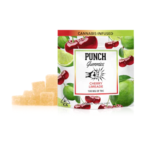 Punch - [Punch] THC Gummies - 100mg - Cherry Limeade (H)