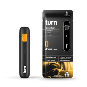 TURN - TURN | LEMON FUEL LIVE RESIN - AIO | CARTRIDGE | 1G