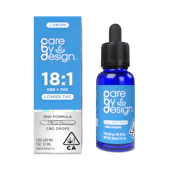 CARE BY DESIGN - Tincture - 18:1 - CBD:THC - Lower Full Spectrum - 15ML - 15MG