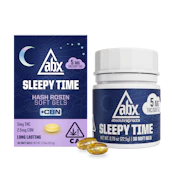 ABX - Capsules - 5MG - 10CT - Sleepy Time:CBN - Hash Rosin Soft Gels - 50MG
