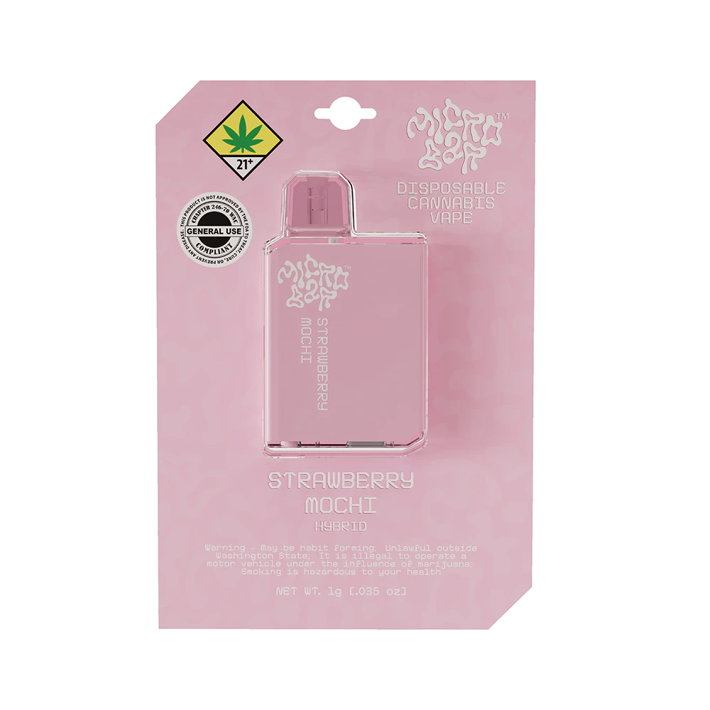 Micro Bar - MicroBar - Disposable - Distillate - Strawberry Mochi - 1g Main Image
