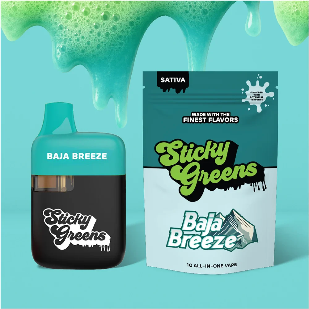 Sticky Greens - Sticky Greens | Drip Bar | Baja Breeze | 1g Main Image