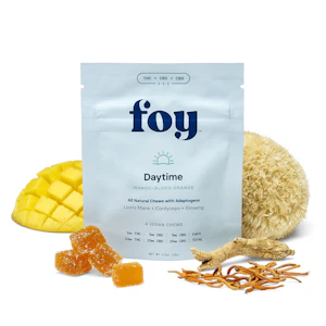 FOY - Daytime Mango | edible | 5mg x 4pk | Foy