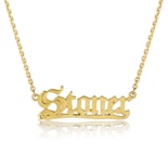 Cartography NYC 14k Gold "Stoner" Necklace 16"