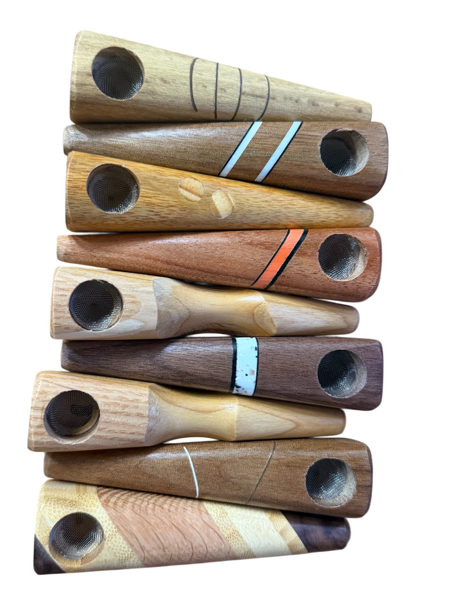 The Woodcraft Pro - Handcrafted 4" Wooden Pipes Main Image