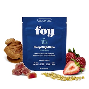 FOY - Nighttime/Sleep Chews | FOY | Gummies | 4pk | 5mg