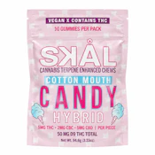SKAL Hybrid Cotton Mouth Candy Chews 5MG THC 2MG CBC 5MG CBD