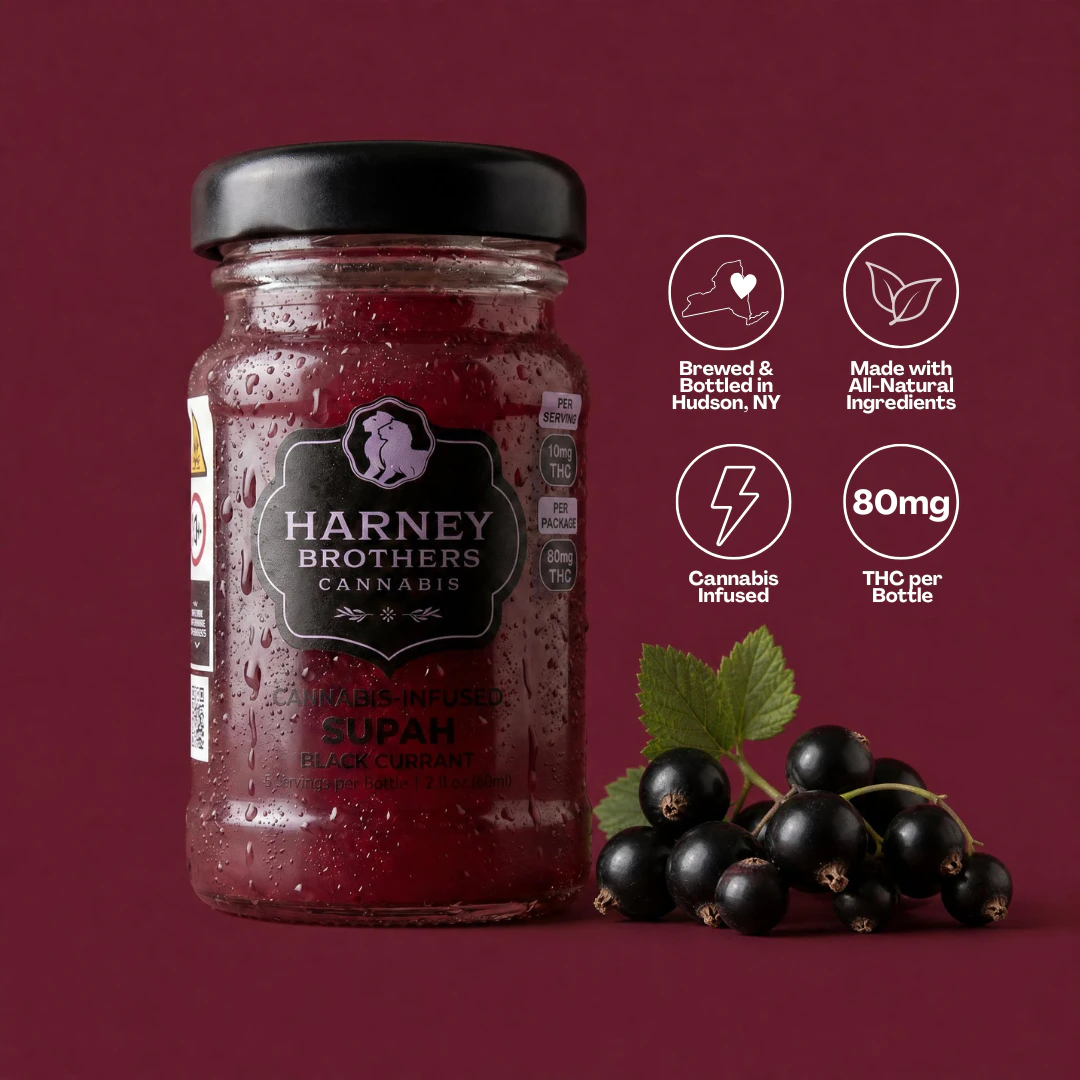 Harney Brothers - Harney Brothers | Supah Black Currant | 2oz Shot | 80mg Main Image