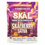 SKAL Sativa Skalberry Chews 5MG THC 2MG CBC 5MG CBG