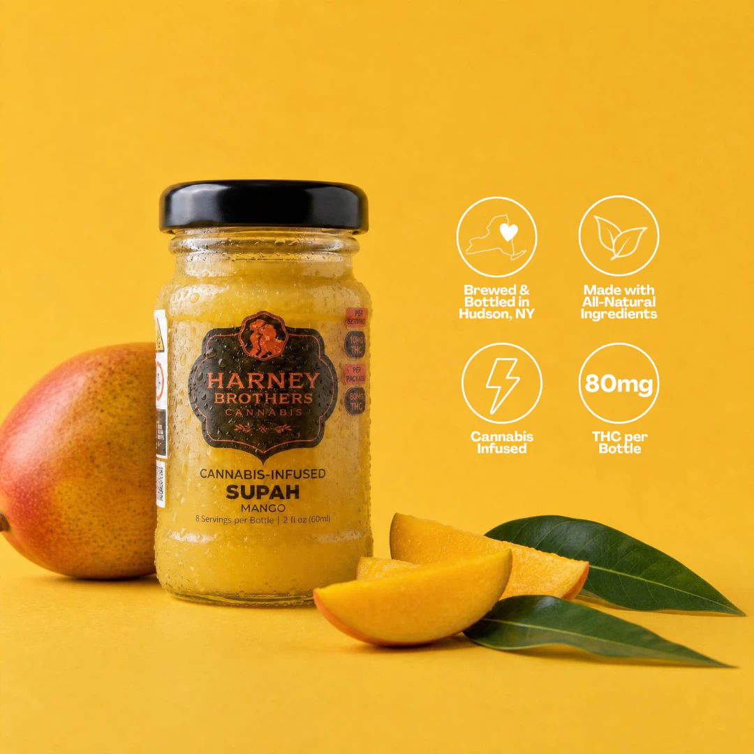 Harney Brothers - Harney Brothers | Supah Mango | 2oz Shot | 80mg Main Image