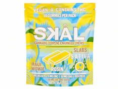 SKAL Sativa Maui Wowie Rosin Slabs 5MG THC 20MG CBG